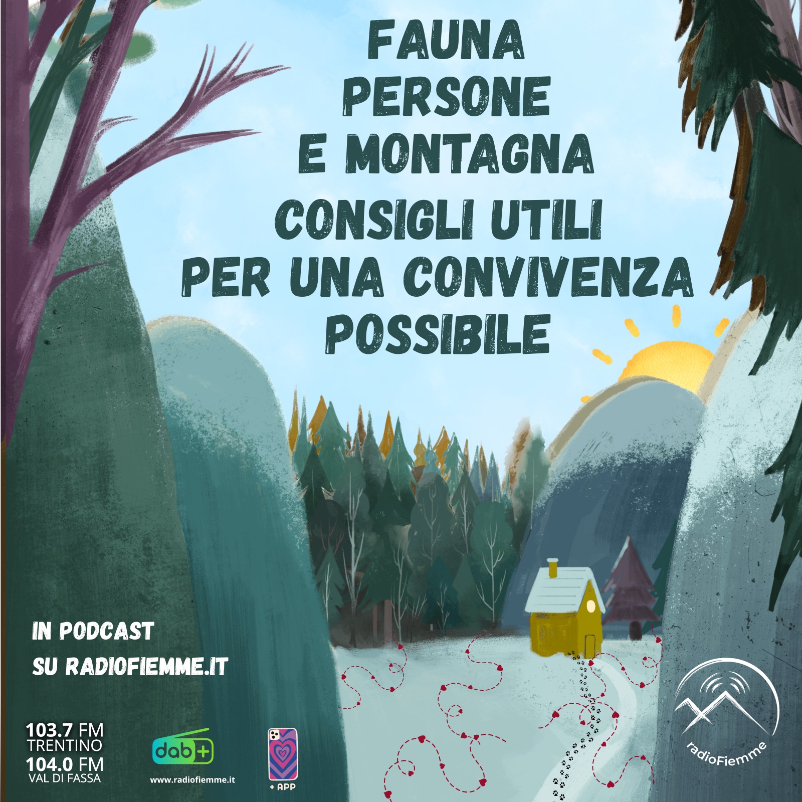 Fauna, persone e montagna